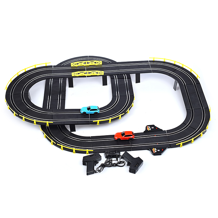 Автотрек 0821 "Параллельные гонки" (584 см.) в коробке