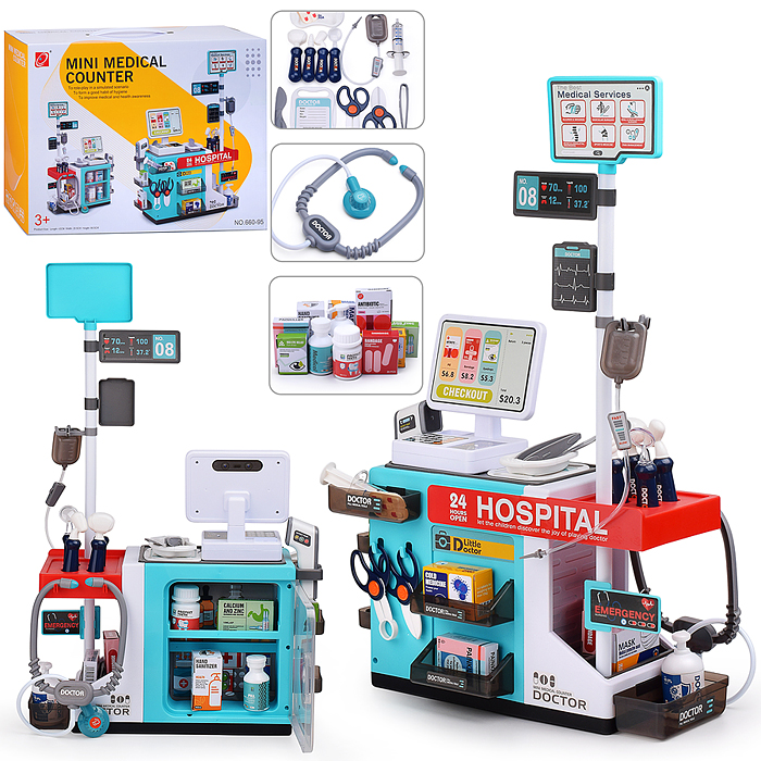 Игровой набор доктора 660-95 "Госпиталь-2" в коробке