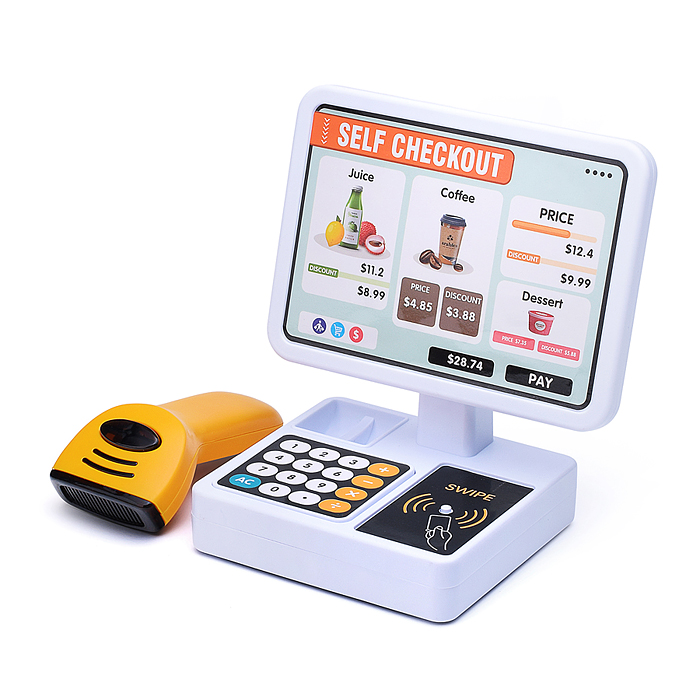 Игровой набор супермаркет 668-171 "Дорожный магазин" (46 предметов) в коробке