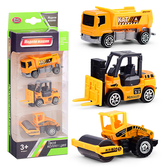 Фото к товару Набор машин 6669 "Спецтехника" в коробке Набор машин 6669 "Спецтехника" в коробке