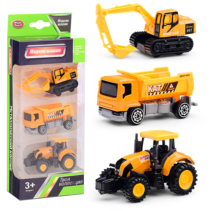Фото к товару Набор машин 6669 "Спецтехника" в коробке Набор машин 6669 "Спецтехника" в коробке