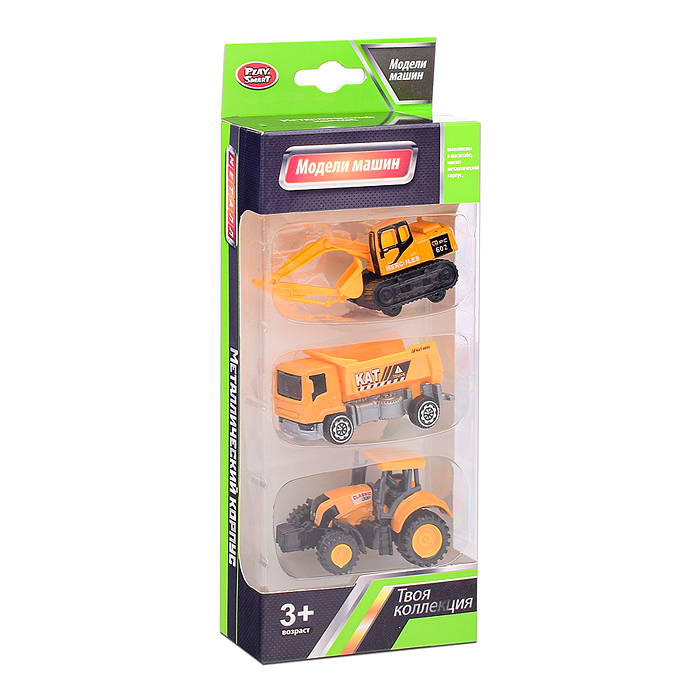 Фото к товару Набор машин 6669 "Спецтехника" в коробке Набор машин 6669 "Спецтехника" в коробке