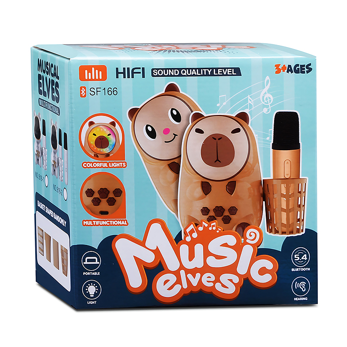 Караоке - центр игрушечный 826-1 "Поем вместе" в коробке