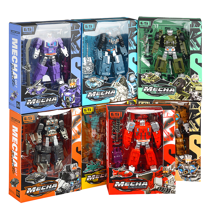 Робот HF348-8 "Боевой" трансформирующийся, в коробке