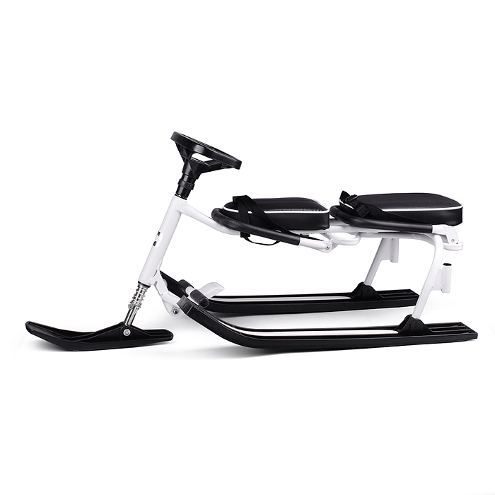 Игрушка Снегокат детский 505 "TWINS BABY PUSH" для двоих (Белый)