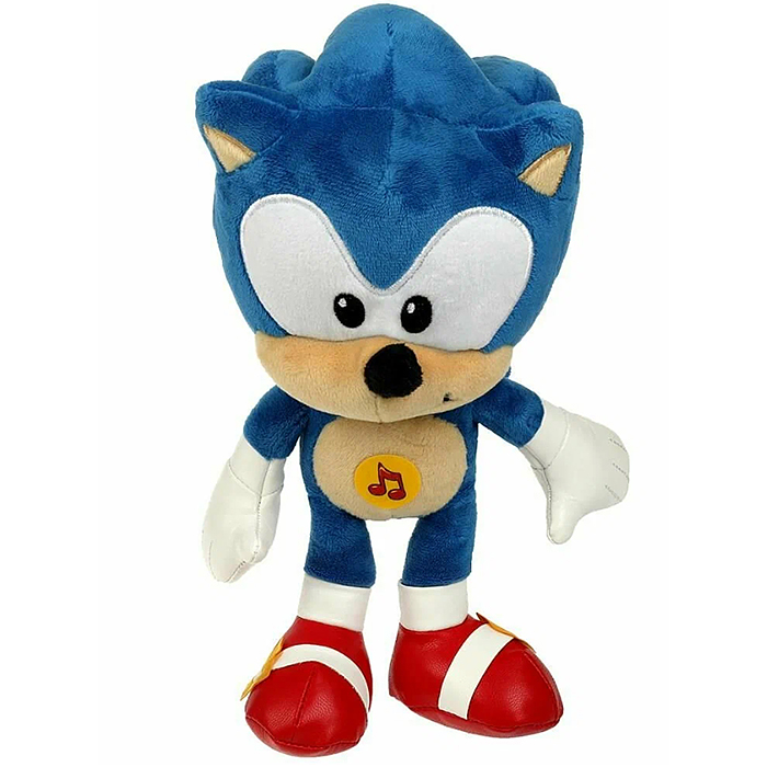 Мягкая игрушка "Соник" 20см "Добрые игрушки" озвучен, в пакете