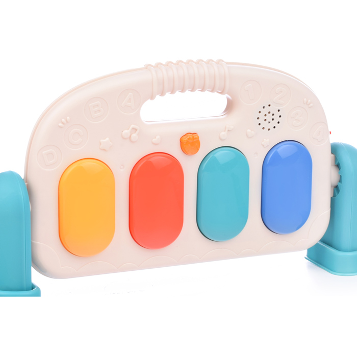 Коврик развивающий HE0650 "Совушки" в коробке (синий)