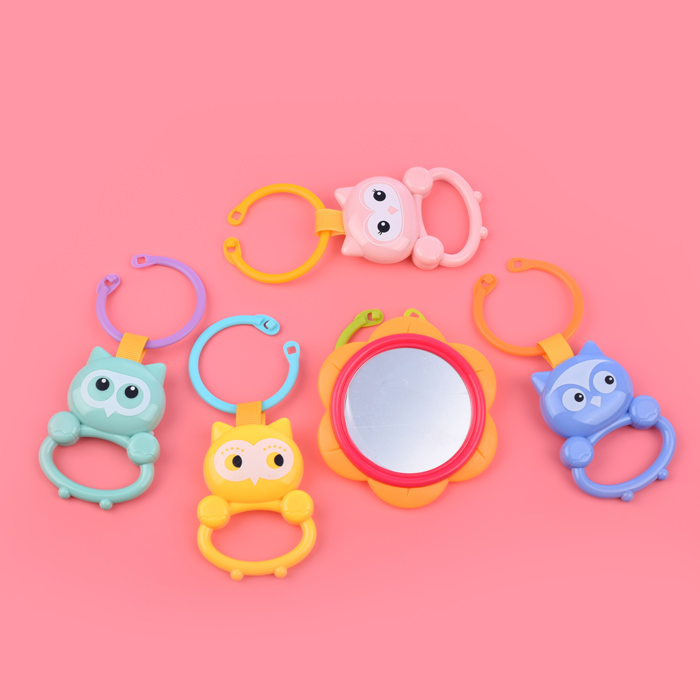 Коврик развивающий HE0650 "Совушки" в коробке (синий)