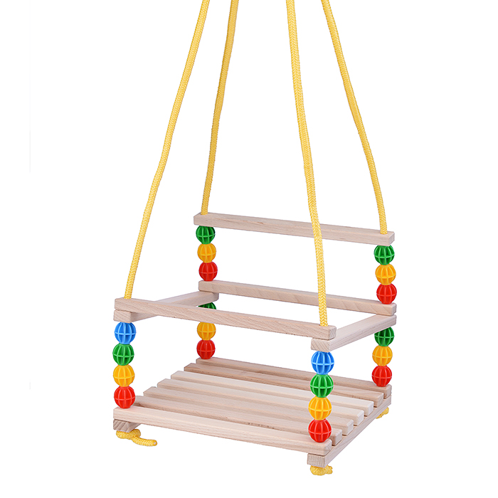 Качели подвесные (деревянные) 