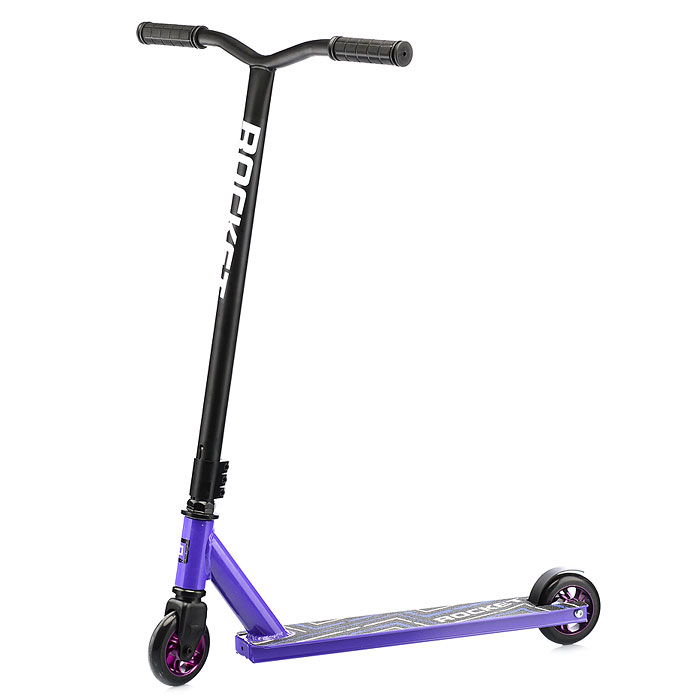 Фото к товару Самокат трюковый ROCKET,колеса PU/алюминий 100 мм,ABEC 7 Самокат трюковый ROCKET,колеса PU/алюминий 100 мм,ABEC 7