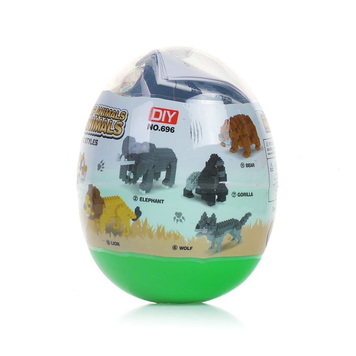 Конструктор 696 "Фигурки: Царство животных" в коробке