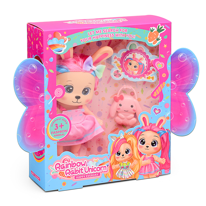 Кукла-зайчик GN0709-3 "Сандра" в коробке