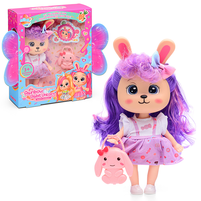 Кукла-зайчик GN0709-3 "Сандра" в коробке