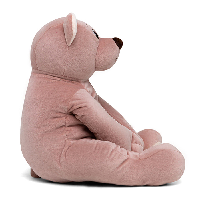 Медведь Лари, 70см (сидя 35см), пудровый 