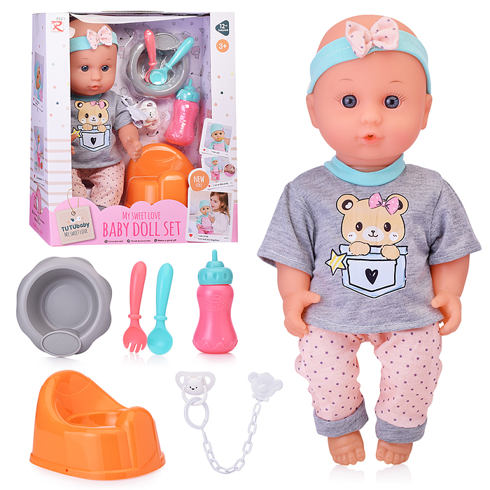 Пупс 6521 "Милена" с аксессуарами, в коробке Пупс 6521 "Милена" с аксессуарами, в коробке