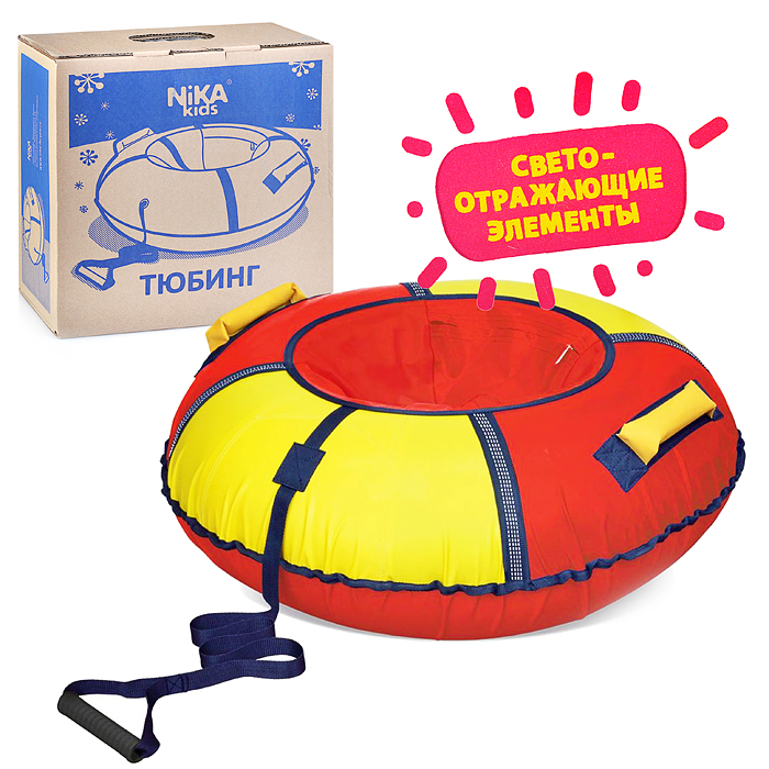 Игрушка. Тюбинг "Классический+" 70см (красный-желтый) Игрушка. Тюбинг "Классический+" 70см (красный-желтый)