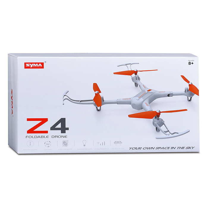 Квадрокоптер Z4 "Дрон" на р/у, 27 MHz, в коробке