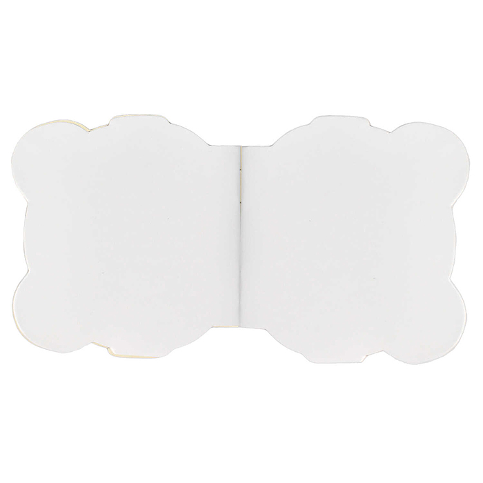 Блокнот 30 л. "Панда-космонавт" 120х117 мм.