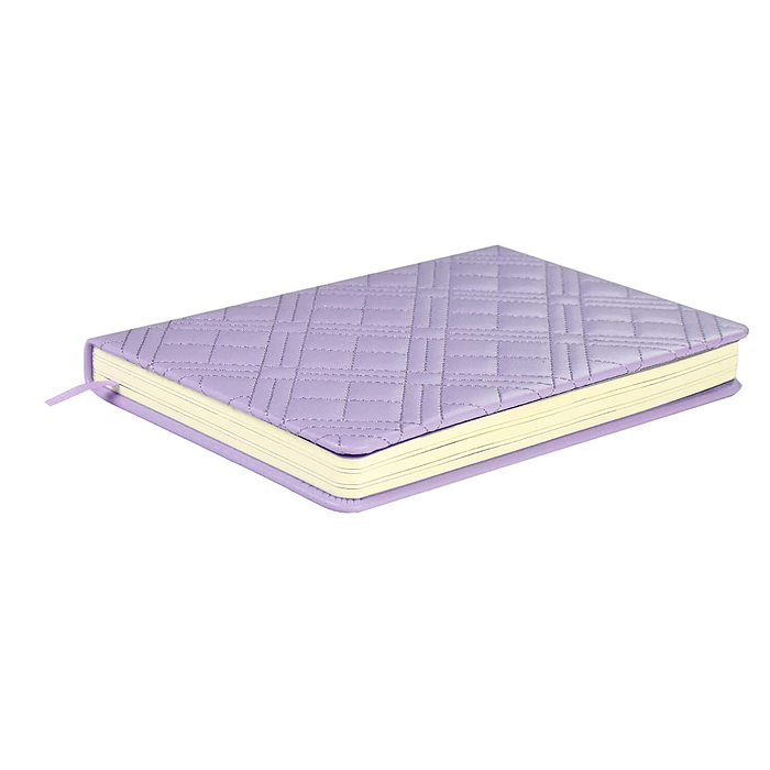 Фото к товару Ежедневник недатированный Escalada, #От-кутюр, А5, 164 л., Лайка сиреневый Ежедневник недатированный Escalada, #От-кутюр, А5, 164 л., Лайка сиреневый