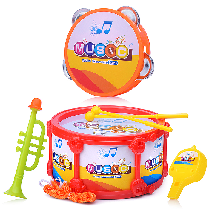 Набор музыкальных инструментов 9266C "Веселый оркестр" в пакете