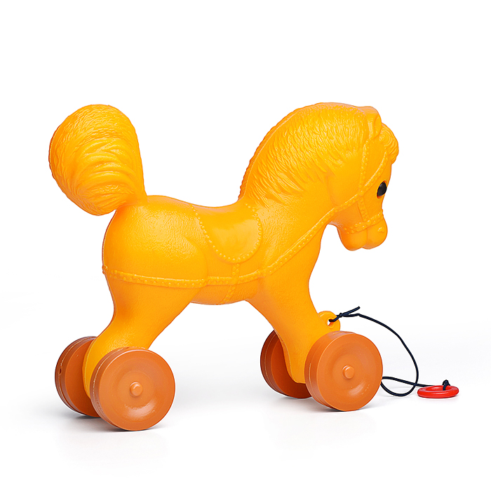 Фото к товару Каталка "Лошадка" (25см.) Каталка "Лошадка" (25см.)