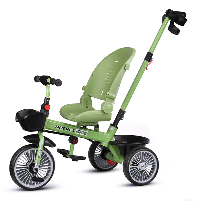 Велосипед MLX-510-PS 3-х колесный, зеленый