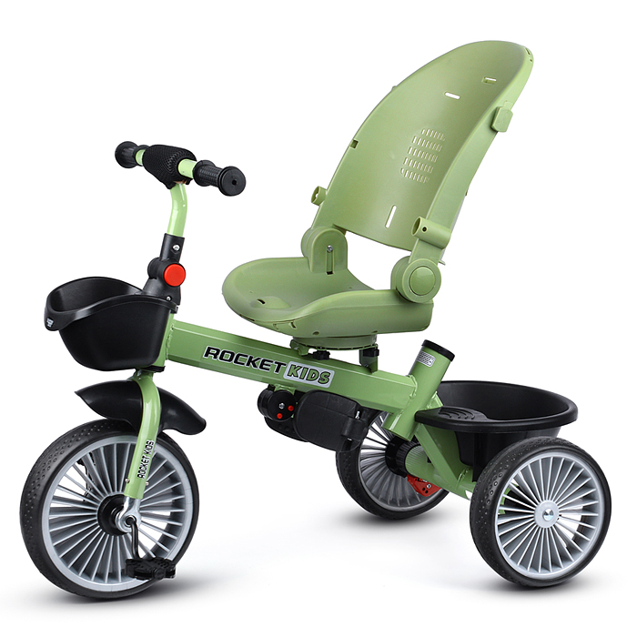 Велосипед MLX-510-PS 3-х колесный, зеленый