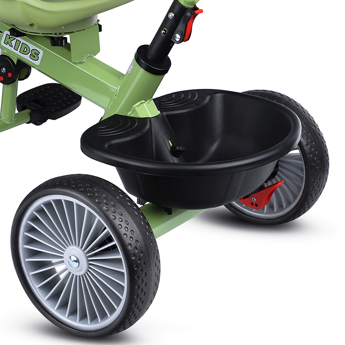 Велосипед MLX-510-PS 3-х колесный, зеленый