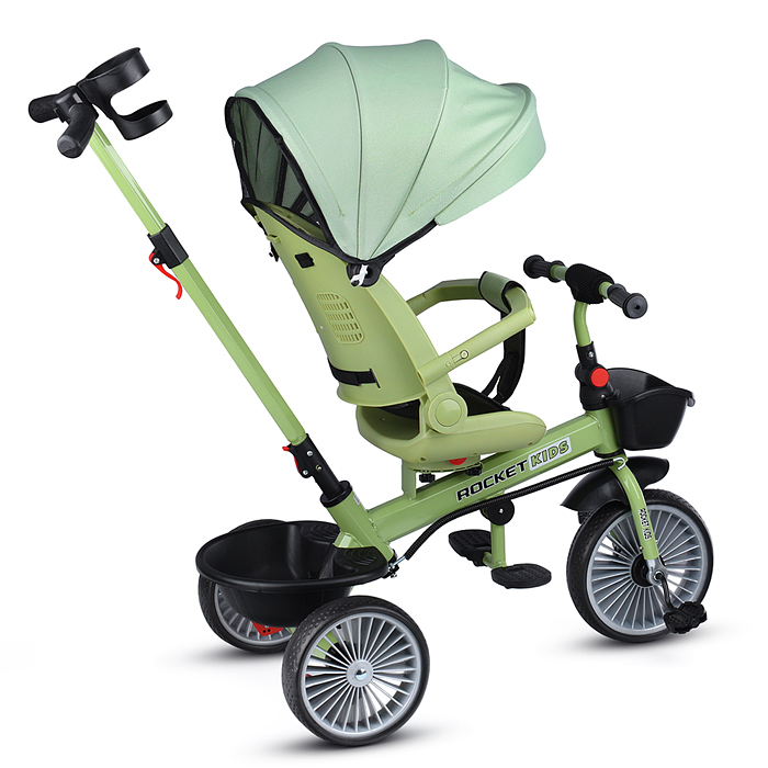 Велосипед MLX-510-PS 3-х колесный, зеленый