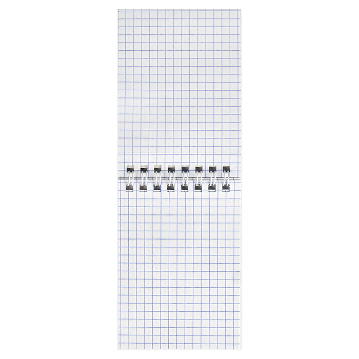 Блокнот 40 л., А7 "Балерина" на гребне.