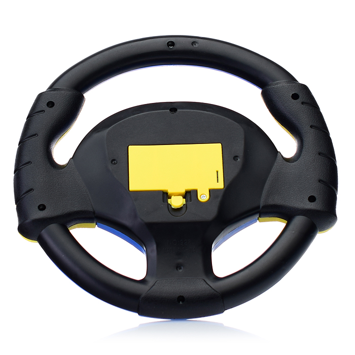 Руль 928 "Весело рулить" музыкальный, в пакете