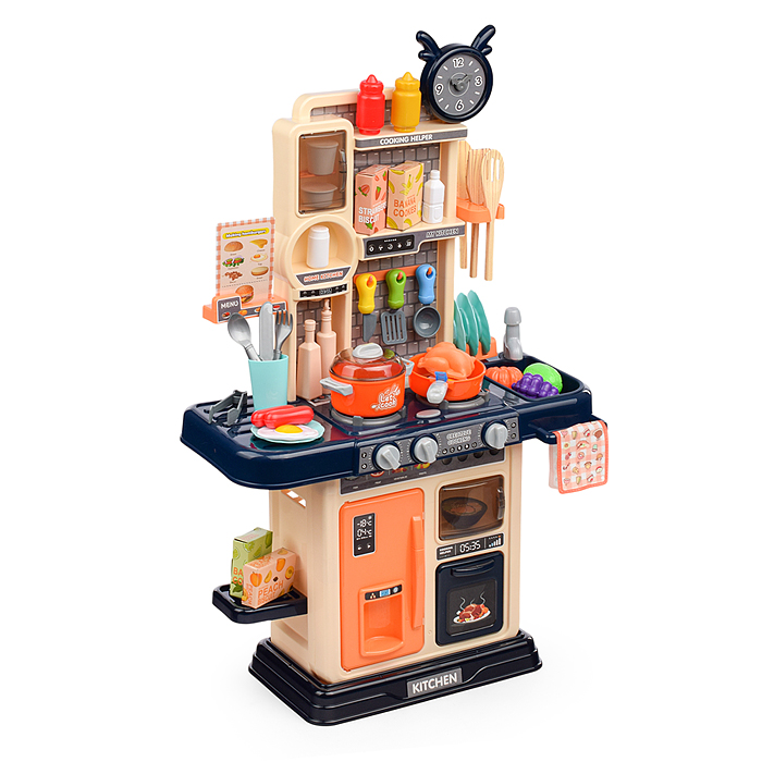 Фото к товару Игровой набор кухня MJL-803 "Любимая кухня" цвет синий, в коробке Игровой набор кухня MJL-803 "Любимая кухня" цвет синий, в коробке