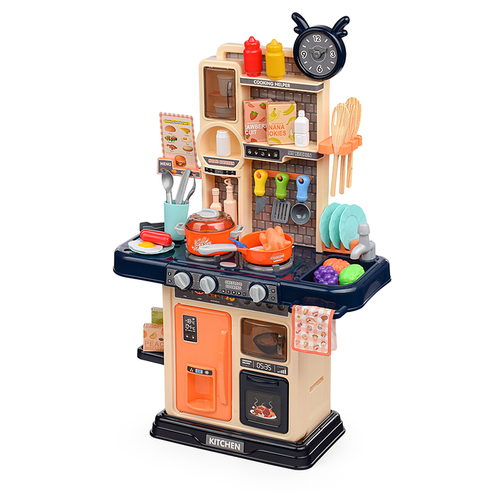 Фото к товару Игровой набор кухня MJL-803 "Любимая кухня" цвет синий, в коробке Игровой набор кухня MJL-803 "Любимая кухня" цвет синий, в коробке