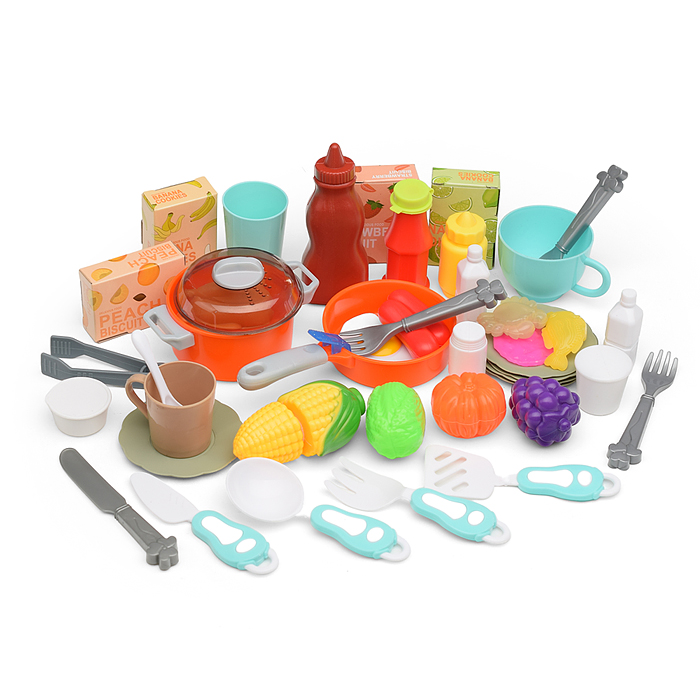 Фото к товару Игровой набор кухня MJL-911B "Мастер шеф" цвет серый, в коробке Игровой набор кухня MJL-911B "Мастер шеф" цвет серый, в коробке