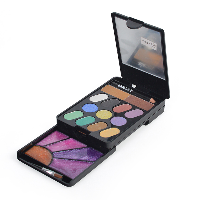 Набор детской декор. косметики BOX 21,2х14х2,6 см; тени для век-13шт.(9,2г), блес