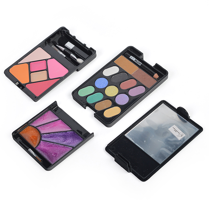 Набор детской декор. косметики BOX 21,2х14х2,6 см; тени для век-13шт.(9,2г), блес