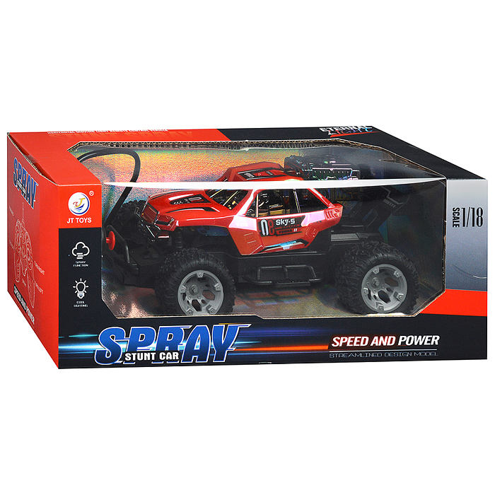 Машина JT699 "Jeep" р/у, 27 MHz, в коробке