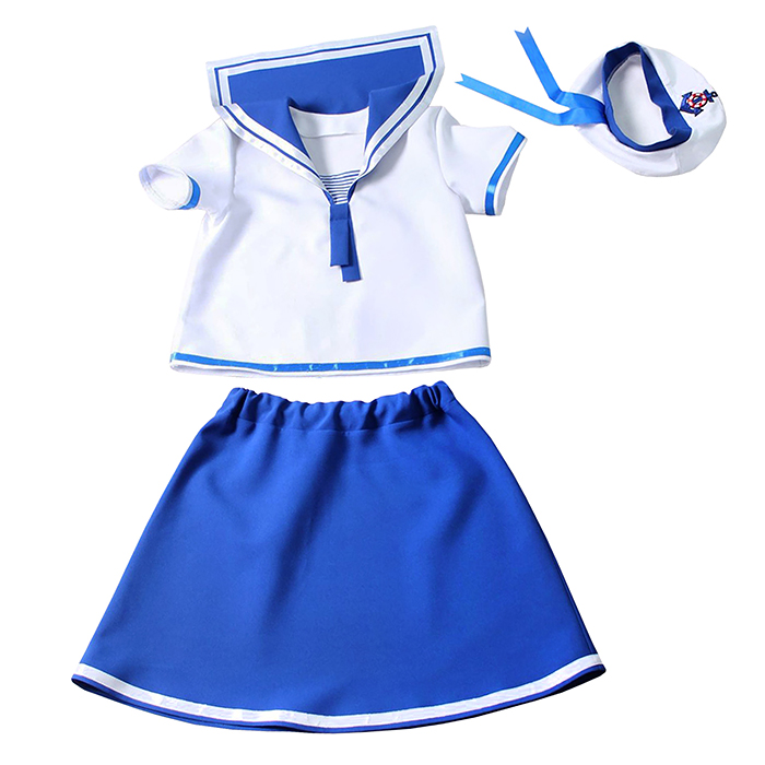 Фото к товару Комплект для девочек модель "Морячка" р-р 122 Комплект для девочек модель "Морячка" р-р 122