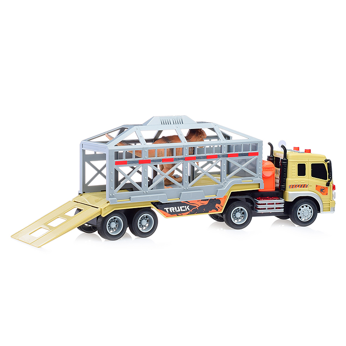 Машина WY571L "Мир динозавров" (свет, звук) на батарейках, в коробке