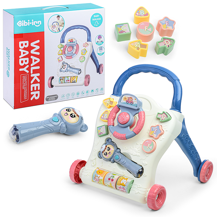 Ходунки 698-64 "Первые шажочки малыша" в коробке