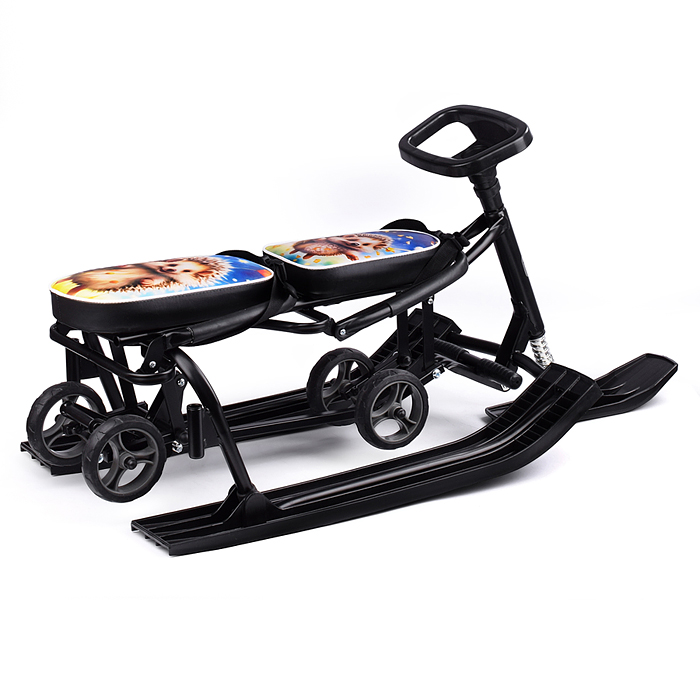 Фото к товару Игрушка Снегокат детский 507 "TWINS BABY Wheel" для двоих (Ёжики) Игрушка Снегокат детский 507 "TWINS BABY Wheel" для двоих (Ёжики)
