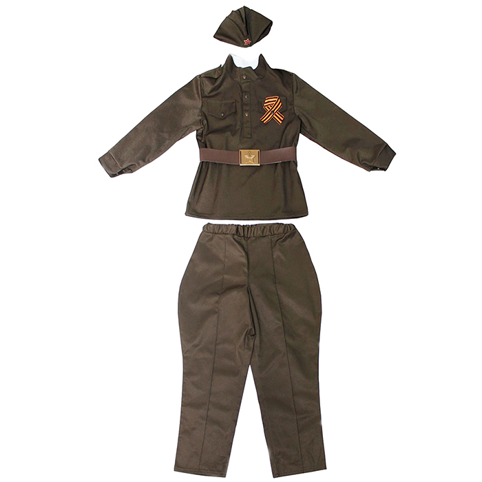 Фото к товару Комплект для мальчиков модель "Солдат" р-р 128 Комплект для мальчиков модель "Солдат" р-р 128