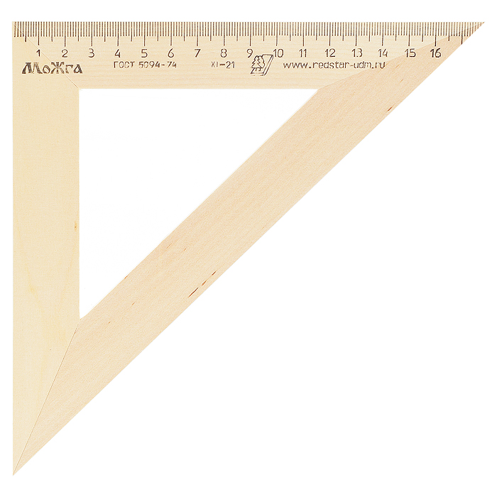 Треугольник 45°, 18см Можга, дерево 