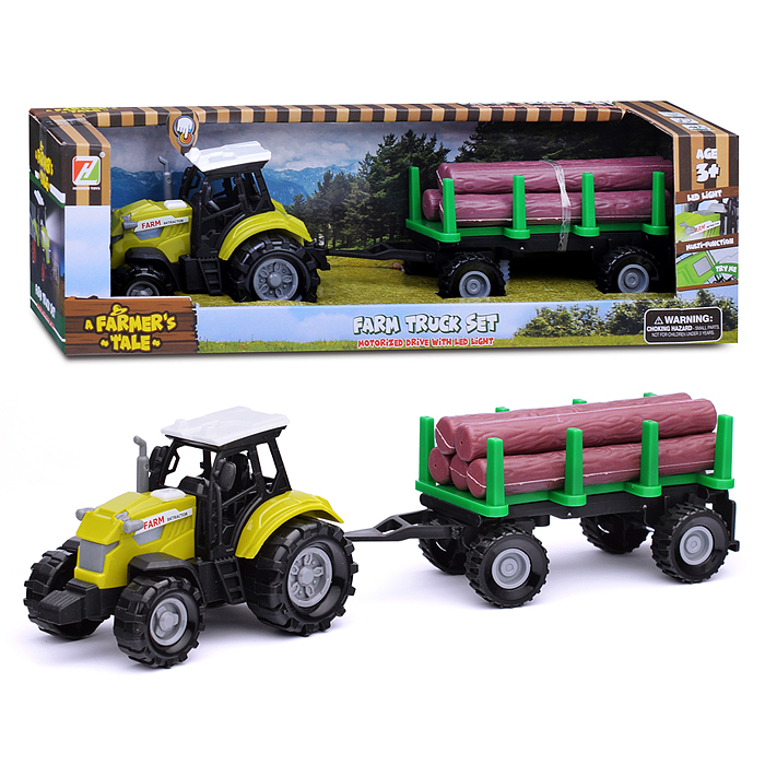 Трактор 550-10P "Фермер №2" на батарейках, в коробке Трактор 550-10P "Фермер №2" на батарейках, в коробке