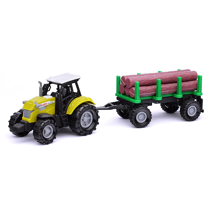 Трактор 550-10P "Фермер №2" на батарейках, в коробке