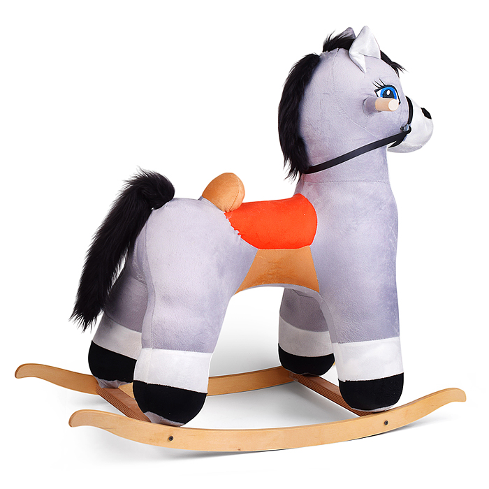 Качалка Конь Ветерок, музыкальная