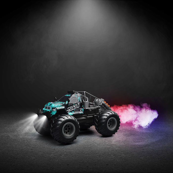 Машина GM2402-AS "Яркий багги" р/у, 27 MHz, в коробке