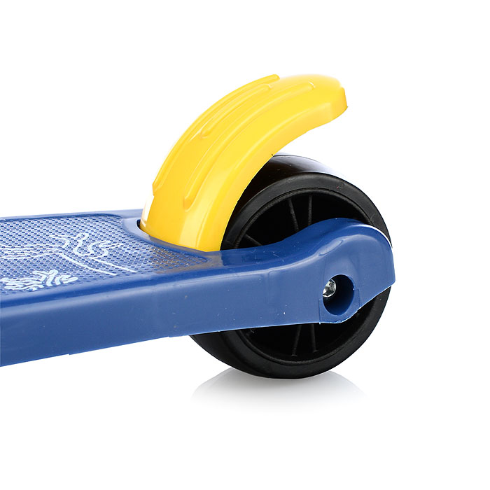 Самокат U066833Y 3-х кол., колёса световые PU, желтый