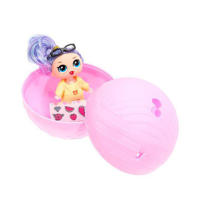 Фото к товару Шар-сюрприз, кукла с набором аксессуаров, в коробке Шар-сюрприз, кукла с набором аксессуаров, в коробке