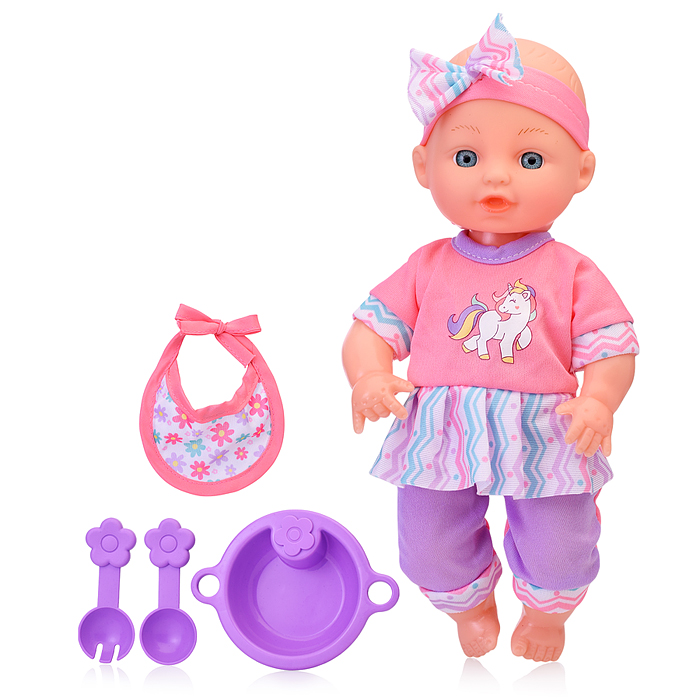 Пупс UT0138-3 "Мой пупсик" Машенька с аксессуарами, в пакете Пупс UT0138-3 "Мой пупсик" Машенька с аксессуарами, в пакете